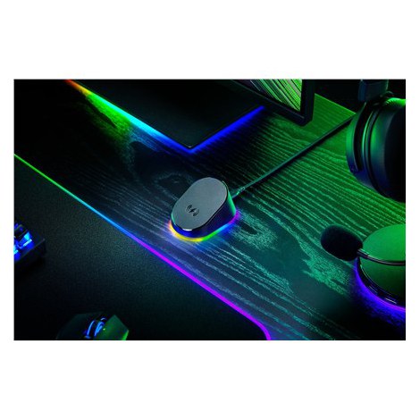 Razer | Mouse Dock Pro + Wireless Charging Puck Bundle | Wireless | USB | Black | Yes - 3